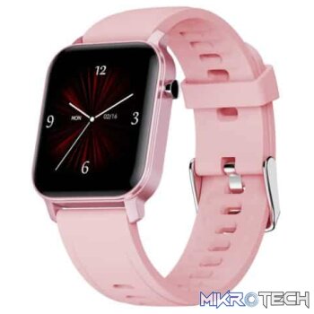 IP68  Sports Square Smart Watch  M2 Pink